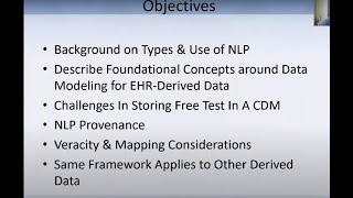 Integrating Structured & Unstructured EHR Data into CDM | Michael Matheny, MD, MS, MPH | Aug 10 2020