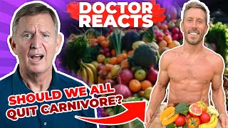Is this EX-CARNIVORE DOCTOR right? Should we quit carnivore? (FULL BREAKDOWN) - Doctor Reacts