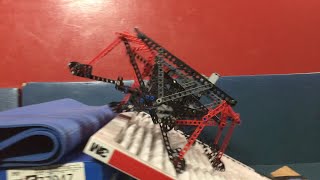 Strider Walker vs. Air Filter Ramp (LEGO's medium motors)