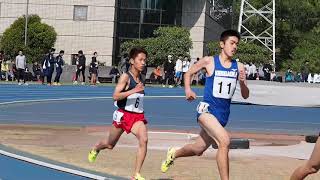 日体大記録会　男子800m　第5組　2019年4月20日