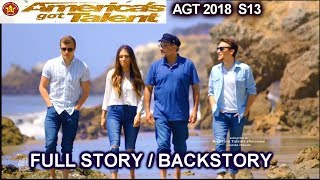 We Three  Sibling Band  FULL STORY /Intro & Interview   America's Got Talent 2018 Judge Cuts 3 AGT