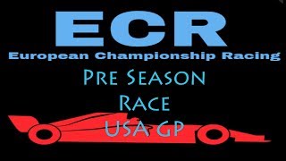 eSports: ERC F1 Racing, Pre Season USA Full 50% Race (GP2)