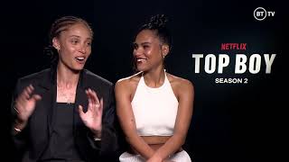 Top Boy 2 - Exclusive interview with Adwoa Aboah and Saffron Hocking