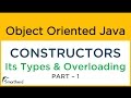 Java CONSTRUCTORS, its Types and OVERLOADING Concept Part-1. Object Oriented Java Tutorial #11.1