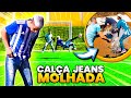 DESAFIOS DE FUTEBOL COM CALÇA JEANS