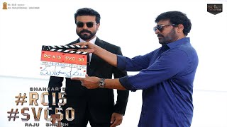 Megastar Chiranjeevi First Clap For #RC15  | #SVC50 | Ram Charan | Shankar | Rajamouli | Get Ready