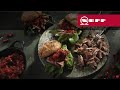 NEFF Rezepte: Pulled Turkey Burger mit Cranberry-Chutney