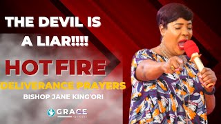 HOT FIRE DELIVERANCE!!!  Bishop Jane King'ori sets her free