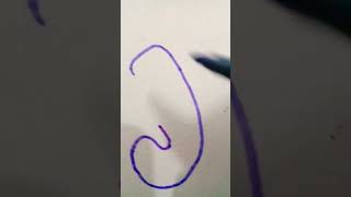letter J in bubble style😄😀