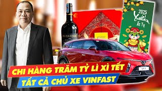 VINFAST TẶNG QUÀ TẾT ẤT TỴ, TRI ÂN TOÀN BỘ KHÁCH HÀNG SỞ HỮU Ô TÔ TRƯỚC NGÀY 31/12/2024