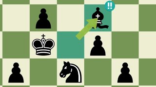 A BRILLIANT Bishop Maneuver to win the Opponent's Queen!