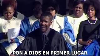 Pon A Dios Primero - Denzel Washington Discurso Motivacional e Inspirador