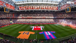 Ajax Bewijst Johan Cruijff op Indrukwekkende Wijze de Laatste Eer