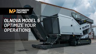 Olnova Model 5 Shredder: Detailed Walkaround & Features | Machinery Partner