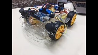 Arduino İle Joystick Kontrolü Araba Yapımı Uzaktan Kumandalı Araba ( Car control with joystick) L298