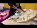 saree pre pleating u0026 box folding step by step makeupartist saree love