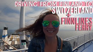 Driving from Finland to Switzerland + Finnlines Ship Tour // Discover the World