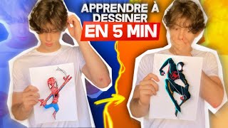 Apprendre à dessiner en 5 minutes ! (Tuto rapide mais efficace 😎)