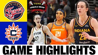 Indiana Fever vs Connecticut Sun Highlights | Women Basketball | 2024 WNBA