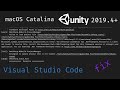 Fix Visual Studio Code + Unity Intellisence on macOS | Linux (see comments)