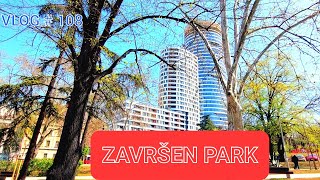 VLOG #108 PREKREČEN NATPIS NA STUBU ISPOD MOSTA BRAVO ZA MAJSTORE,ZAVRŠEN PARK LEP IZGLED