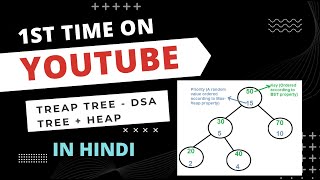 [Chapter #39] Treap Tree in DSA | Data Structure and Algorithm in Hindi