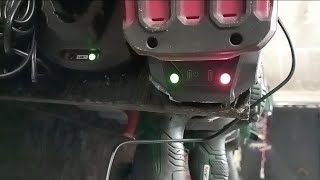 PARKSIDE BATTERY NOT CHARGING (green & red led blinking) fix