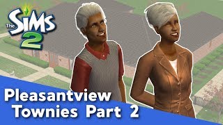 RETIREMENT HOME | The Sims 2: Pleasantview Townie Stories | Livestream #2