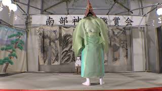 内谷春日神社太々神楽「日本武」＠2025南部神楽鑑賞会