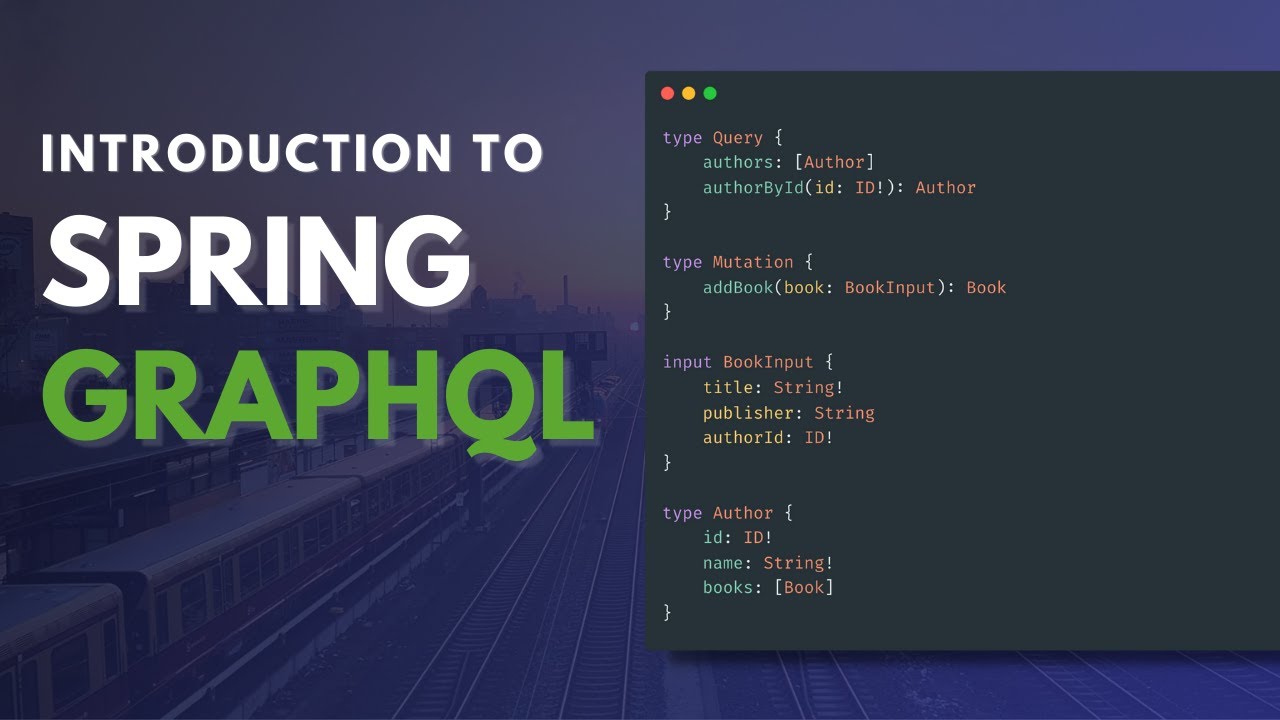 🍃 Introduction To Spring GraphQL With Spring Boot - YouTube