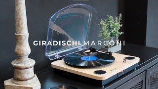 Giradischi Bluetooth Marconi | PRIXTON