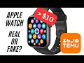 Real or Fake? Apple Watch from TEMU Unbox and test