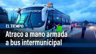atracaron un bus intermunicipal| El Tiempo