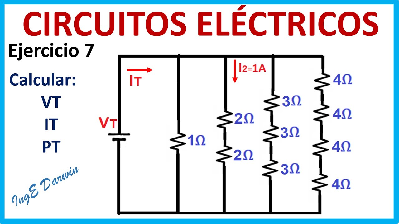 Circuito Combinado Paralelo Y Serie - Resolución Por Ley De Ohm ...