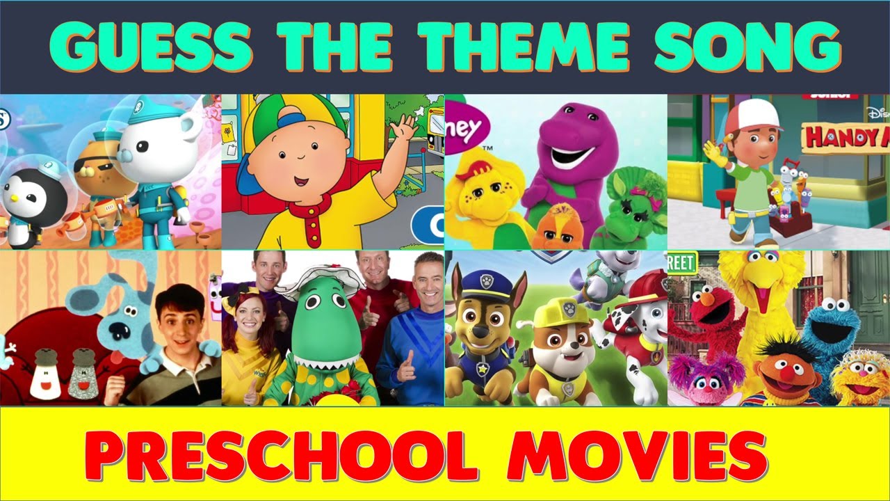 Guess The Preschool Theme Song - YouTube