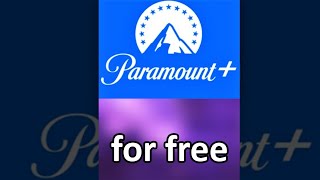 How To Watch Paramount Plus For Free #Shorts