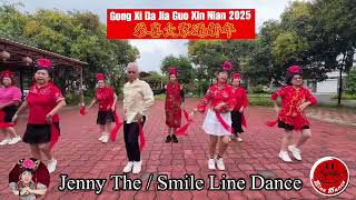 Yenny Line Dance Gong Xi Da Jia Guo Xin Nien  2025 by Smile Dancers💃😍