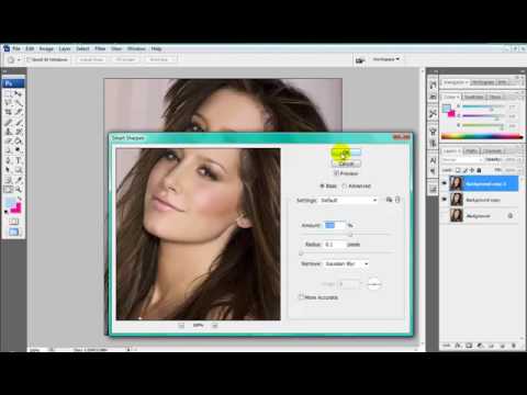 Photoshop CS3 tutorial- Skin smoothing and coloring Photoshop CS3 tutorial- Skin smoothing and coloring