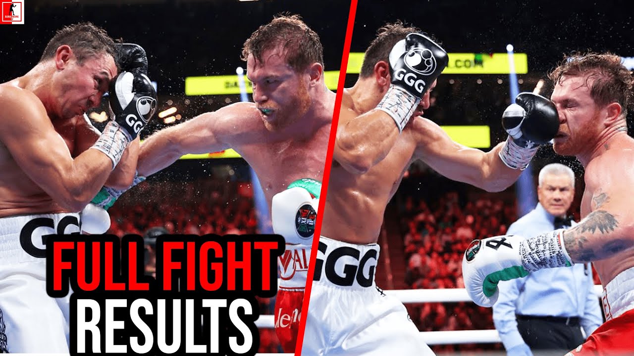 Canelo Alvarez Vs Gennady Golovkin 3 Full Fight Results - YouTube