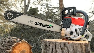 Petrol Chainsaw GREENCUT GS620X 62cc 3,8HP, 20\