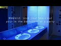 Weeknd- Save your tears but you're in a bathroom at a party