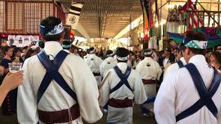 橋の下世界音楽祭2018　阿波踊り　太閤連　その一