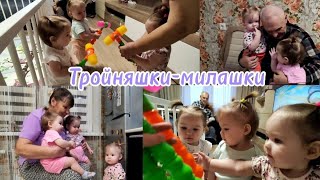 Вот кого рады видеть того рады 🤭😉. Игры с бабушкой и дедушкой 🥰🥰 🥰.