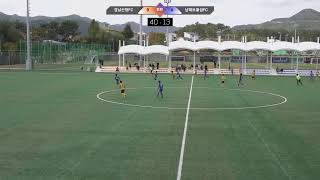 산청FC VS 보물섬남해FC 경남중등주말리그 전반