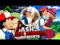Every time Ash get kissed by girls  -  Top 7 Ash's kisses moments
