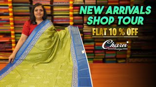 NEW ARRIVALS budget friendly | flat 10% | Charvi Boutique | WhatsApp 9791903019 \u0026 7358097969