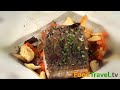 ปลากะพงอบทารากอน seabass tarragon en papillote l foodtravel