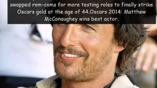 Matthew McConaughey   Best Actor Oscar Winner At 86th Annual Academy Awards