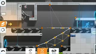 Bridge Constructor Portal Level 9 Walkthrough