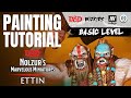 ETTIN - D&D - NOLZUR'S MARVELOUS MINIATURES - WIZKIDS - BASIC LEVEL PAINTING TUTORIAL